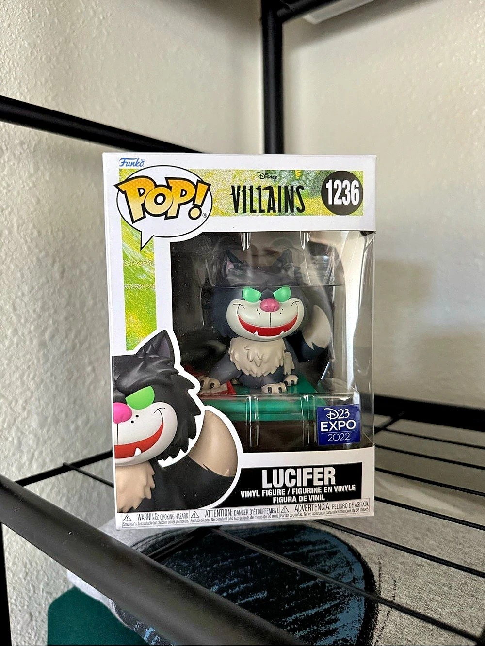 Funko Pop! Disney Villains Lucifer #1236 (2022 D23 Expo Exclusive) Vinyl Figure